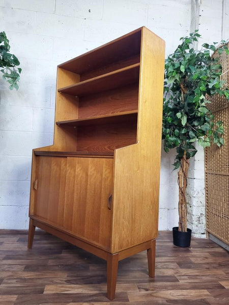 Vintage Mid-Century Herbert Gibbs Teak Bookcase Highboard Danish Scandi Retro