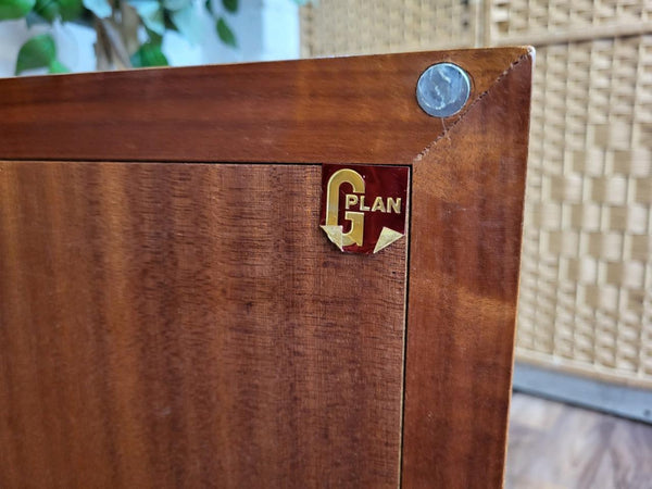 Vintage G Plan Fresco Teak HiFi Record Cabinet Mid-Century Scandi Retro