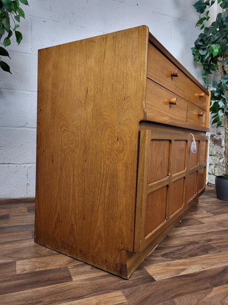 Vintage Nathan Squares Teak Sideboard Mid-Century Scandi Retro