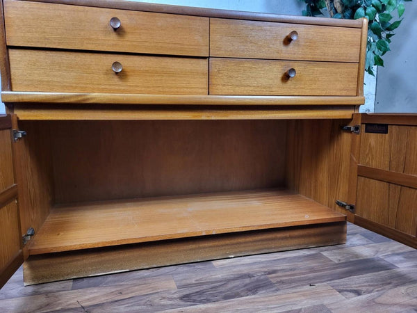 Vintage Nathan Squares Teak Sideboard Mid-Century Scandi Retro